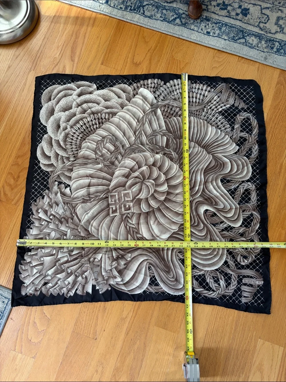 Givenchy 100% silk scarf